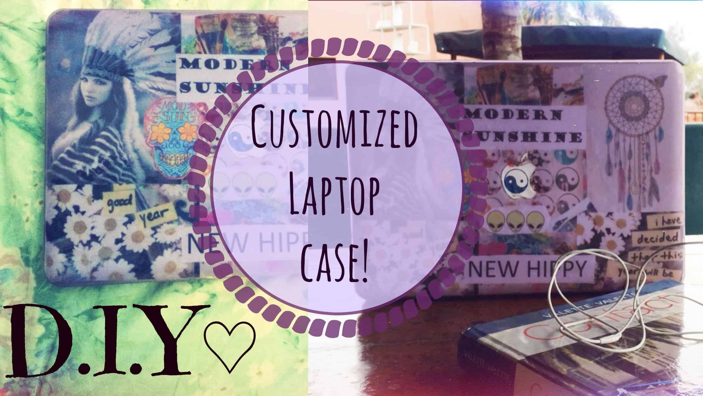 DIY Laptop Decor
 From Cool Skins to Glitzy Makeover Awesome Ways to