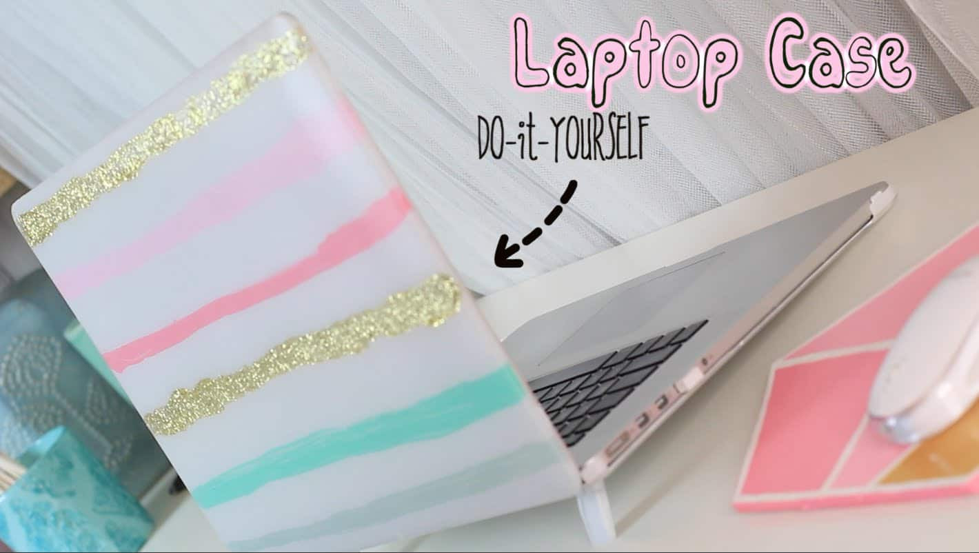 DIY Laptop Decor
 From Cool Skins to Glitzy Makeover Awesome Ways to