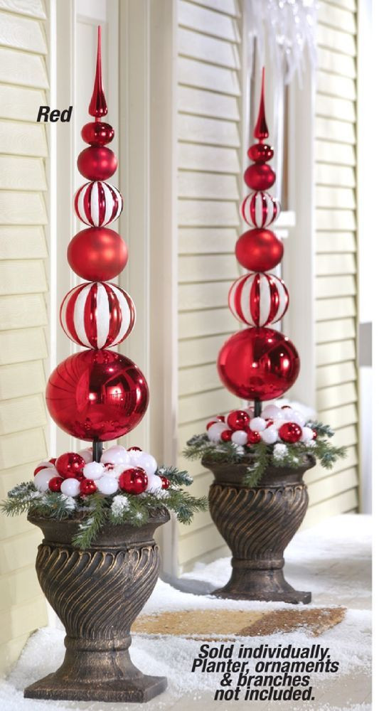DIY Large Outdoor Christmas Decorations
 christmas ornaments Christmas ornament and Cute