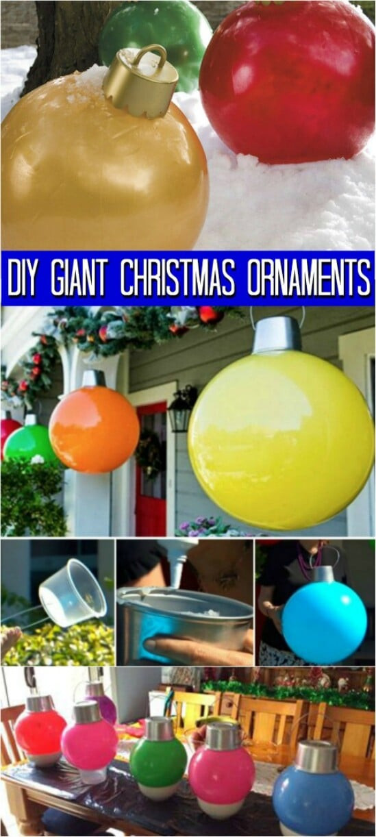 DIY Large Outdoor Christmas Decorations
 20 Impossibly Creative DIY Outdoor Christmas Decorations