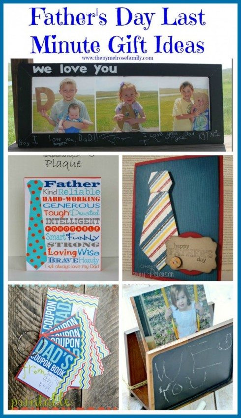 DIY Last Minute Father'S Day Gifts
 Father s Day Last Minute Gift Ideas The Melrose Family