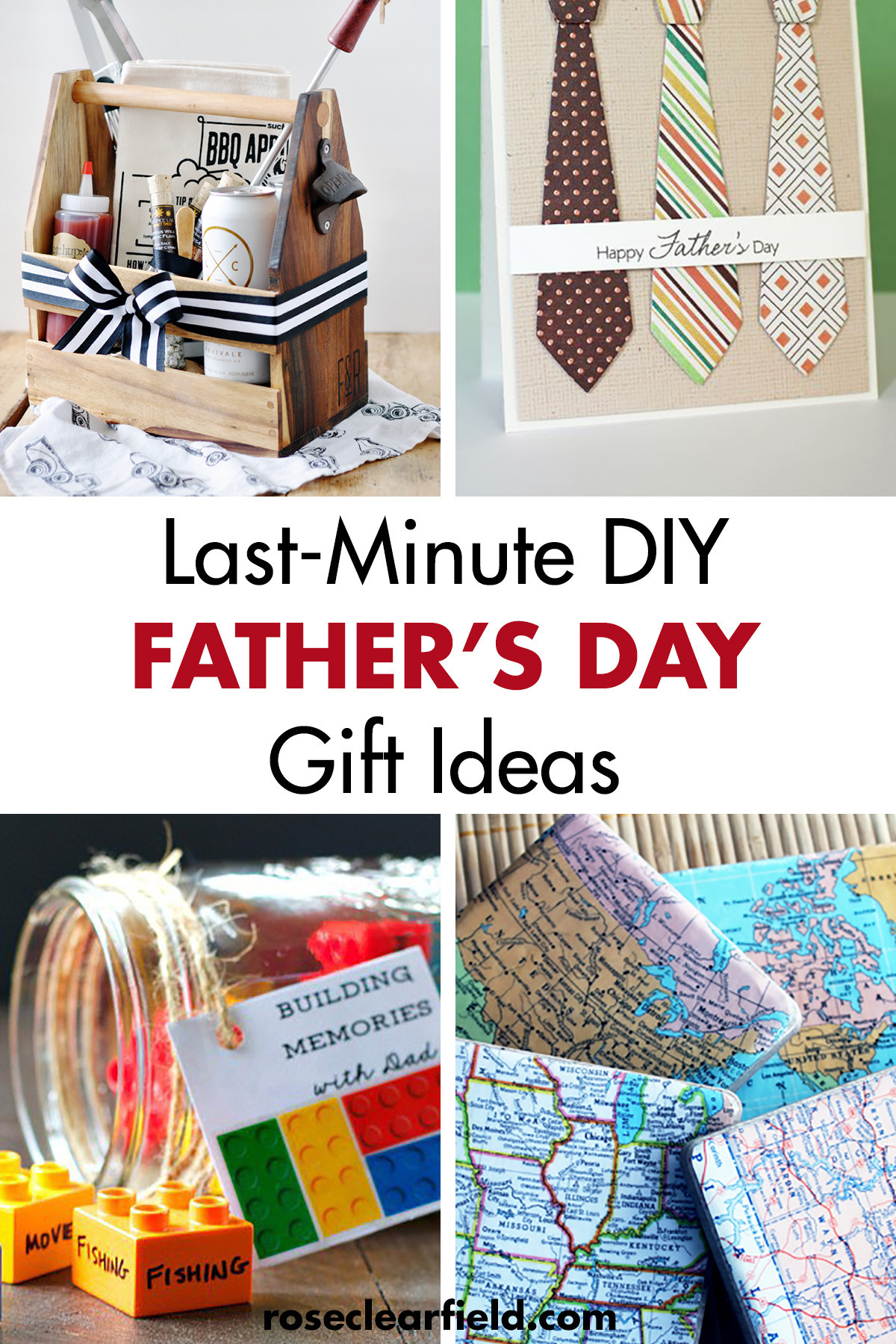 DIY Last Minute Father'S Day Gifts
 Last Minute DIY Father s Day Gift Ideas • Rose Clearfield