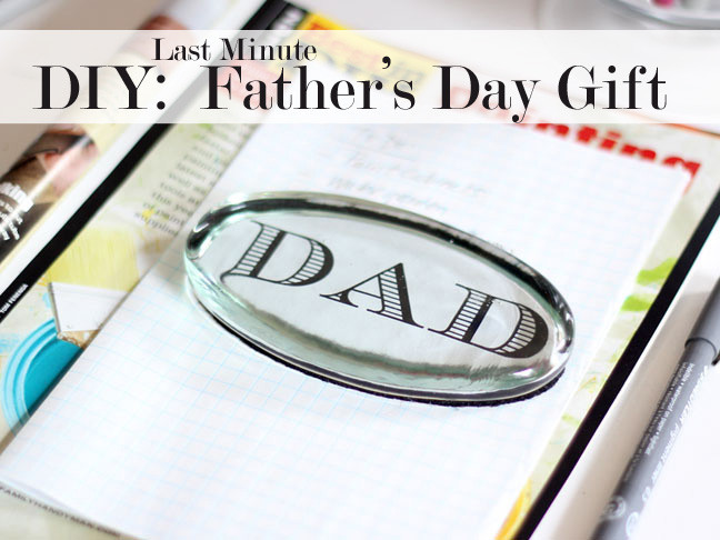DIY Last Minute Father'S Day Gifts
 DIY Last Minute Father s Day Gift