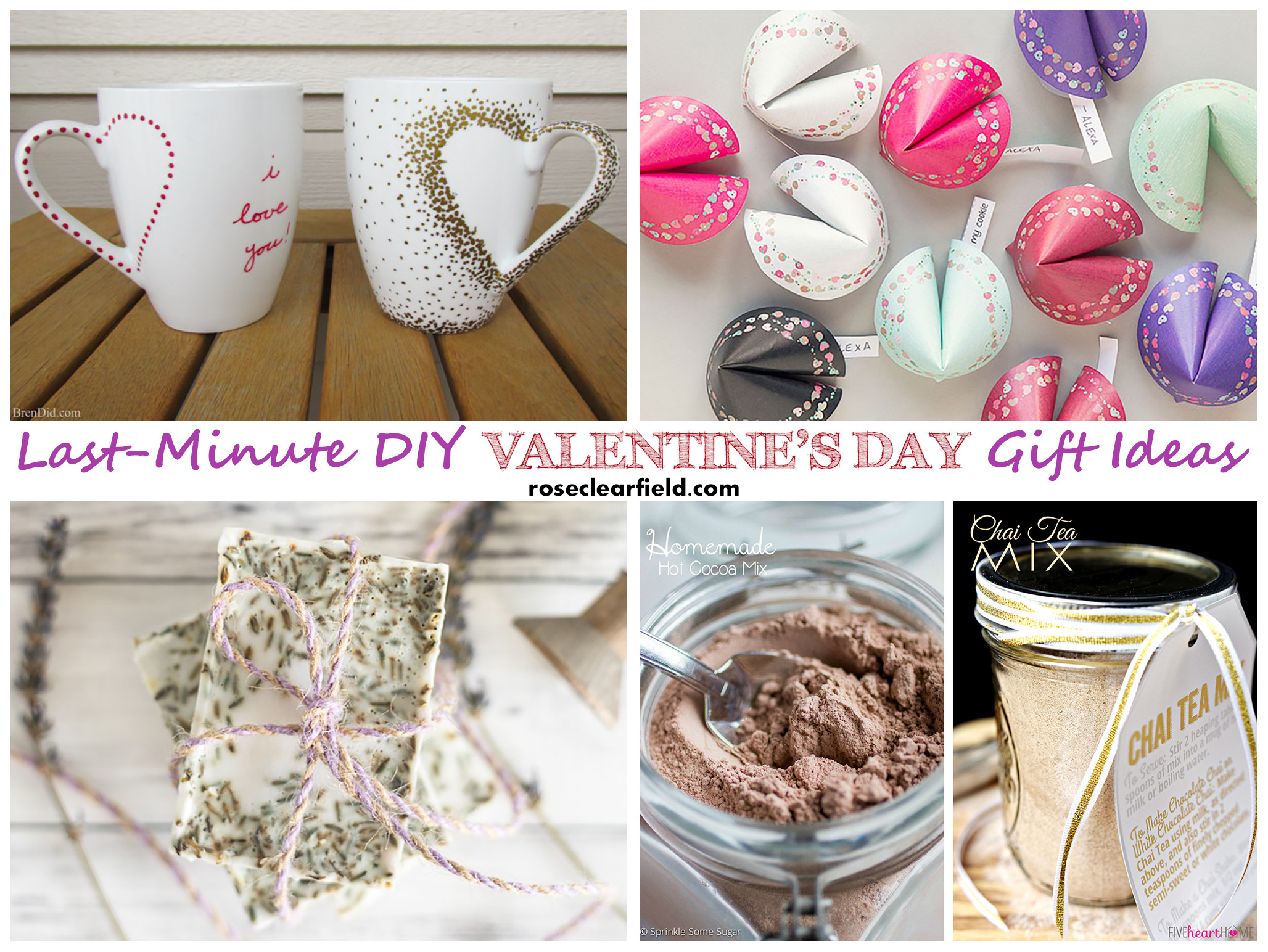 DIY Last Minute Father'S Day Gifts
 Last Minute DIY Valentine s Day Gift Ideas • Rose Clearfield