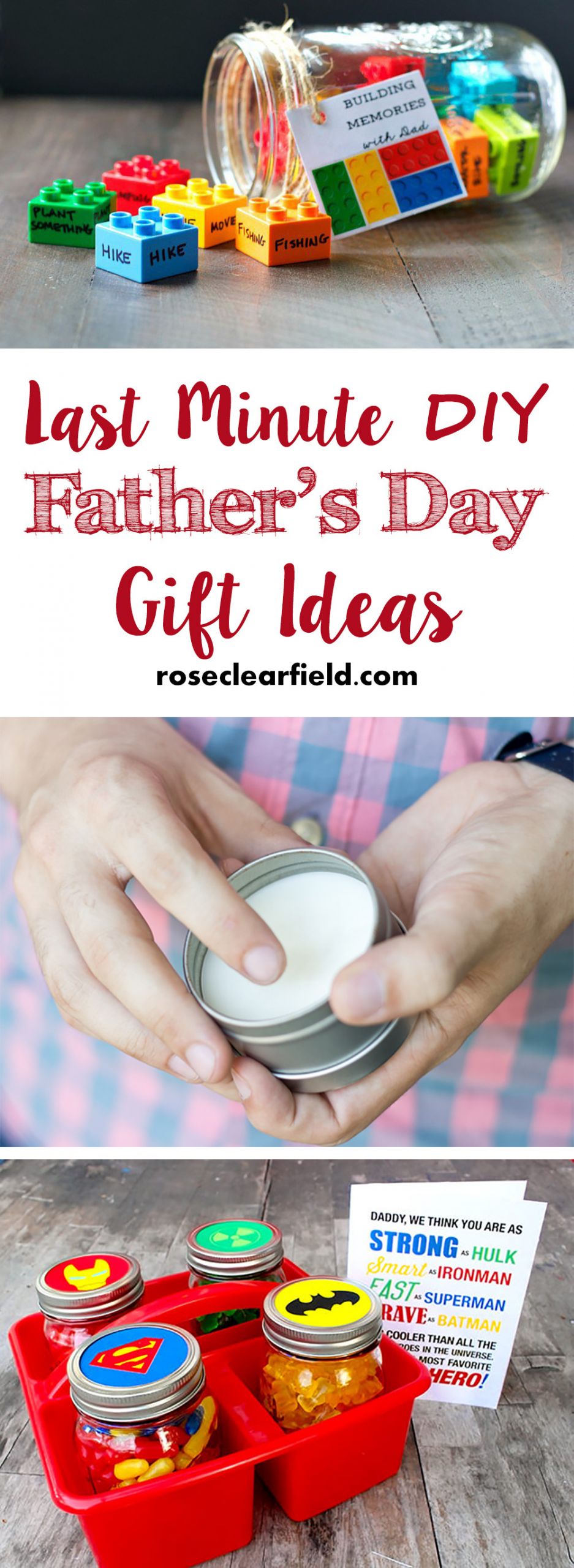 DIY Last Minute Father'S Day Gifts
 Last Minute DIY Father s Day Gift Ideas • Rose Clearfield