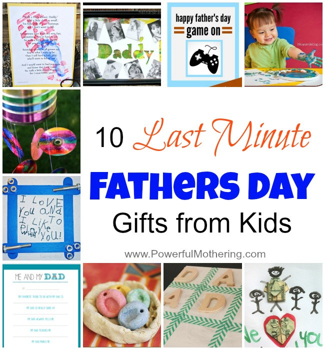 DIY Last Minute Father'S Day Gifts
 10 Last Minute Fathers Day Gifts from Kids