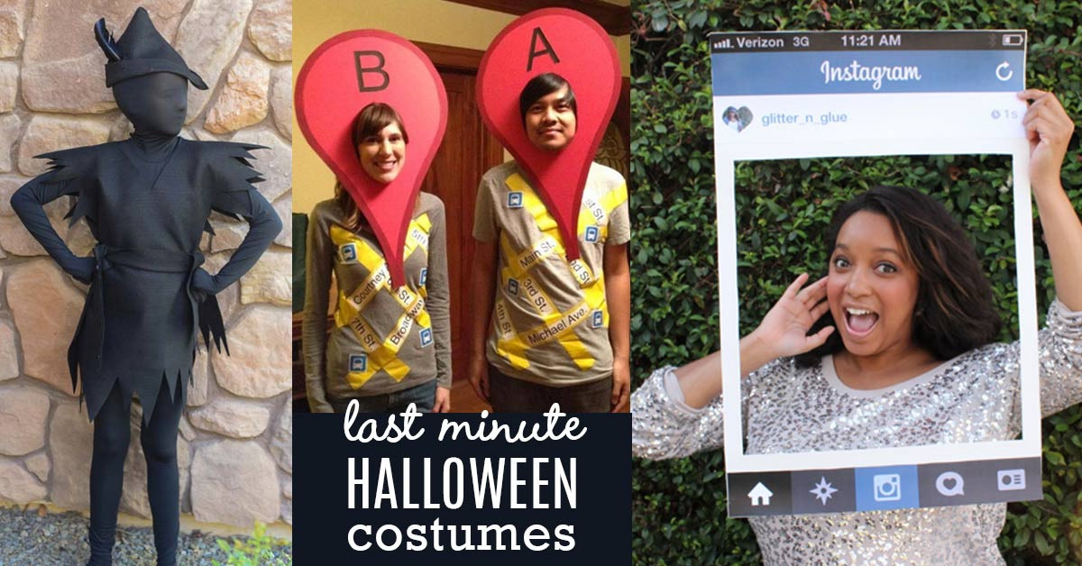 DIY Last Minute Halloween Costumes
 36 Last Minute DIY Halloween Costumes