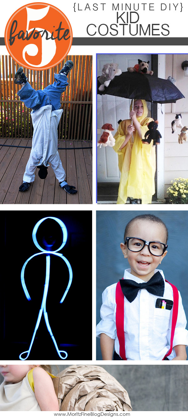 DIY Last Minute Halloween Costumes
 LAST MINUTE DIY KID HALLOWEEN COSTUMES