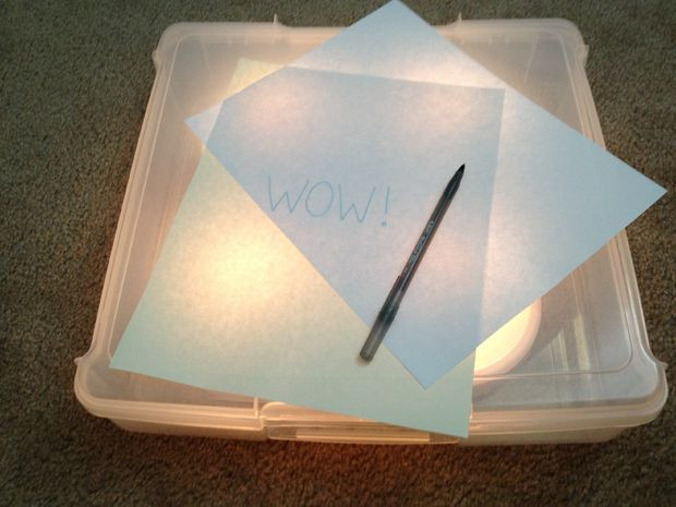 DIY Lightbox For Tracing
 DIY Tracing Light Box for Under $20