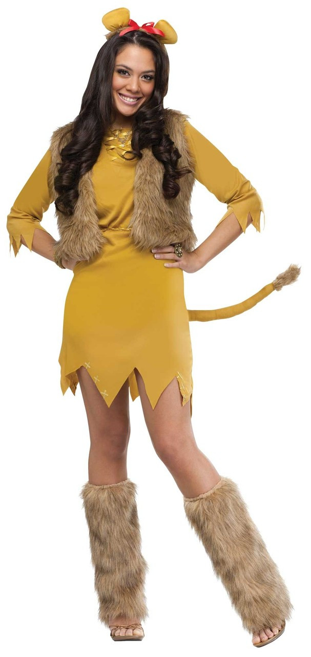 DIY Lion Costume Wizard Of Oz
 CL785 La s Lion Cowardly Fairy Tale Costume Halloween