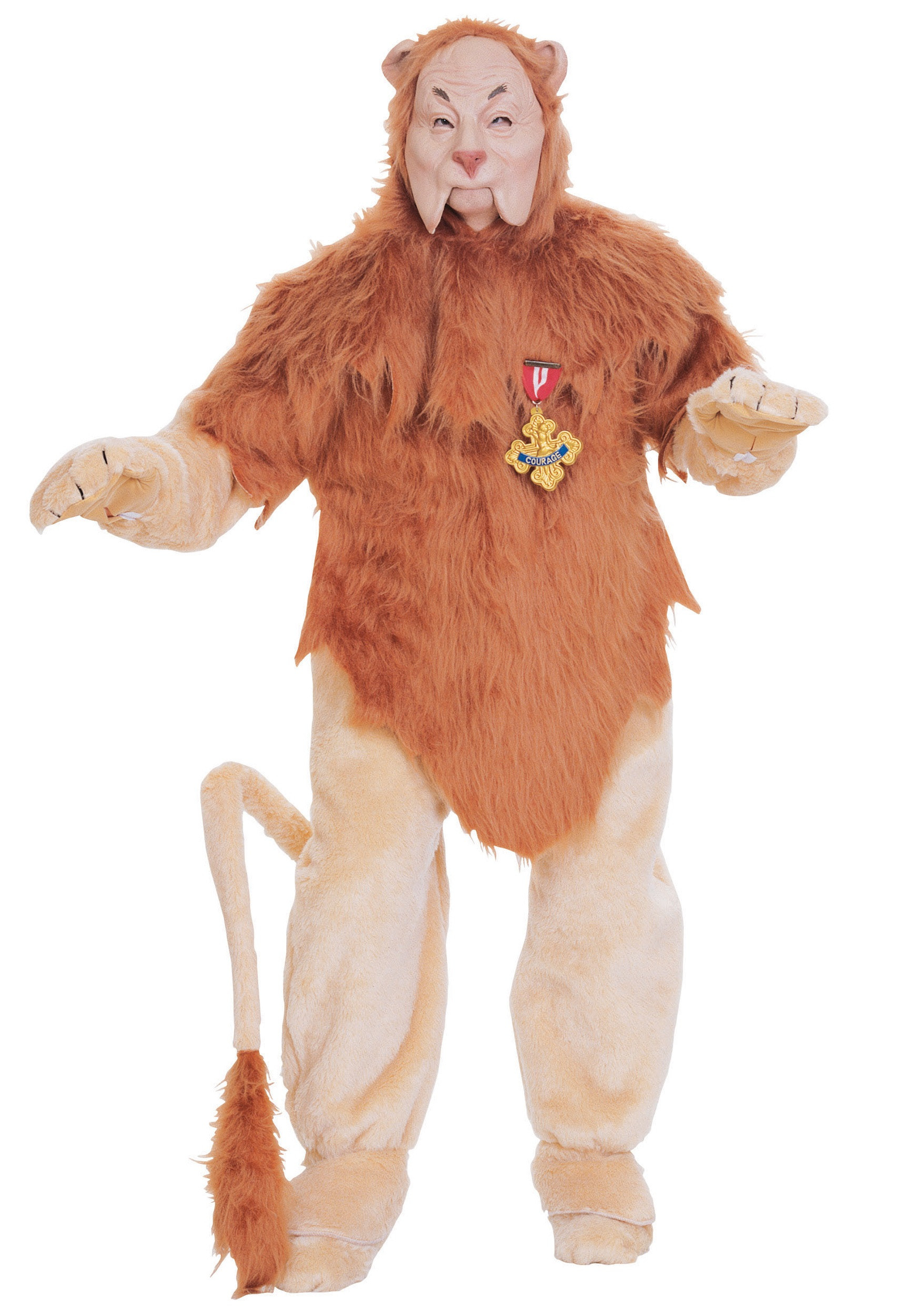 DIY Lion Costume Wizard Of Oz
 Deluxe Cowardly Lion Costume
