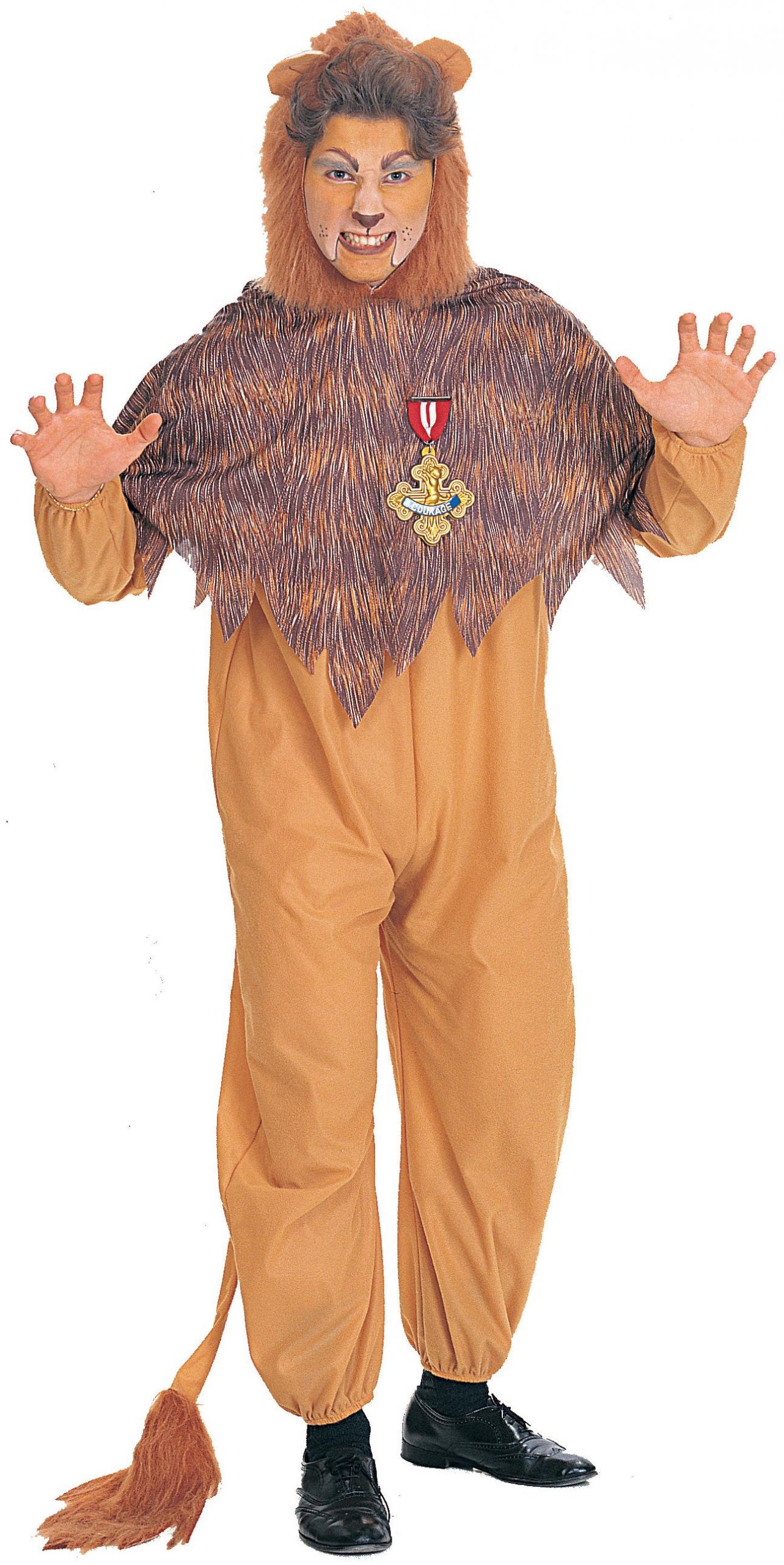 DIY Lion Costume Wizard Of Oz
 The Wizard of Oz Cowardly Lion Adult Costume PartyBell