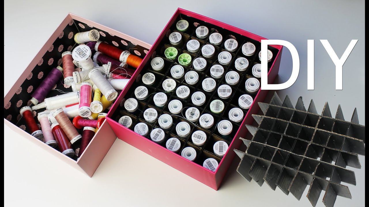 DIY Lipstick Organizer
 DIY Thread Lipstick Organizer Upcycle