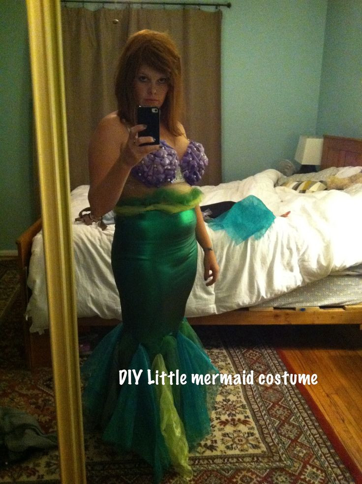 DIY Little Mermaid Costumes
 DIY adult little mermaid costume costumes