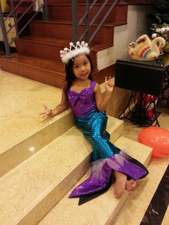 DIY Little Mermaid Costumes
 Little mermaid costume diy Craft Ideas