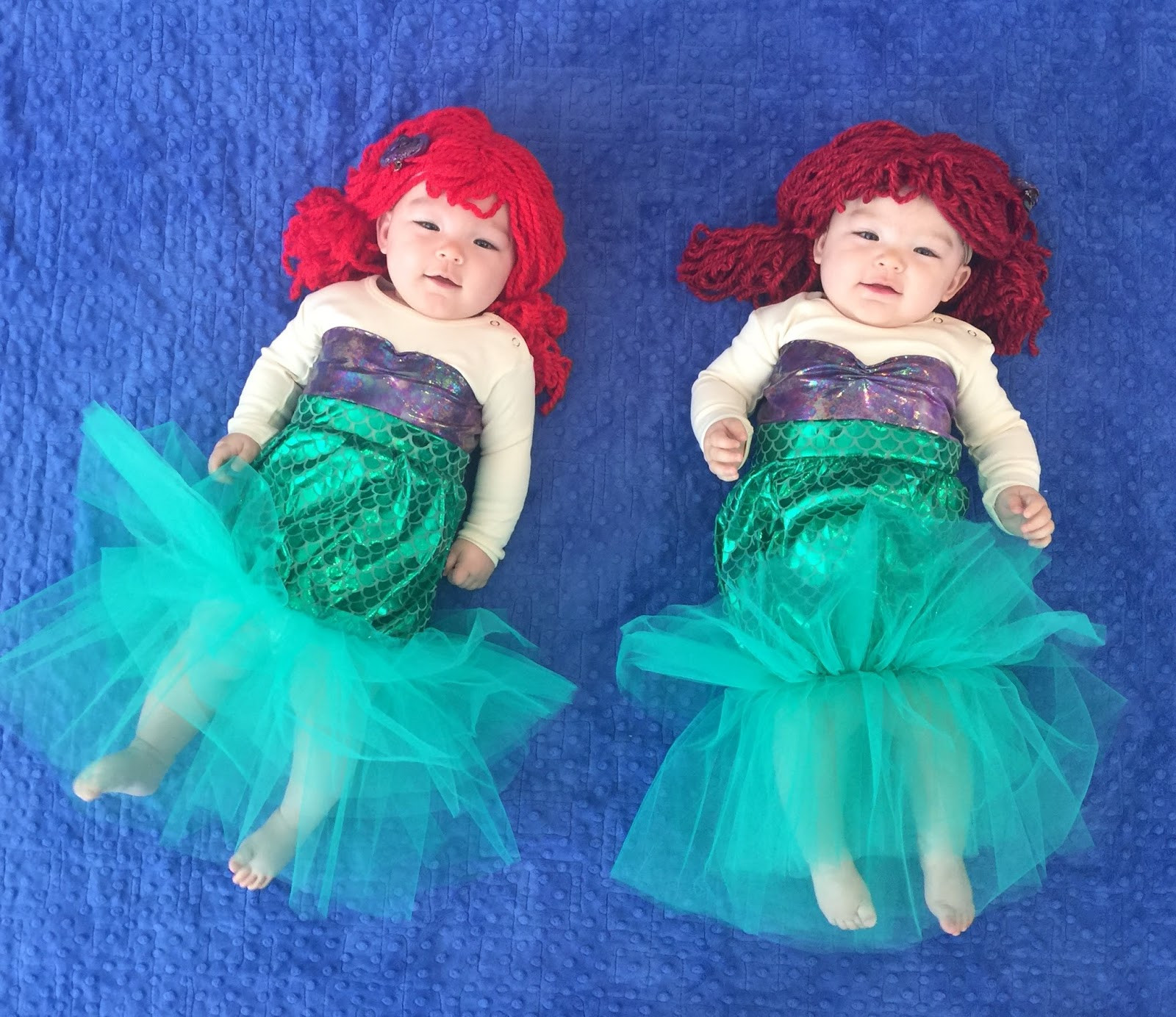 DIY Little Mermaid Costumes
 Lo Ray & Me The Little Mermaids DIY Halloween Costumes