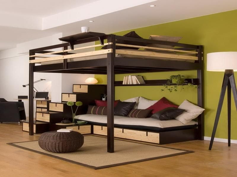 DIY Loft Bed For Adults
 6 Incredible ideas to decorate a small bedroom