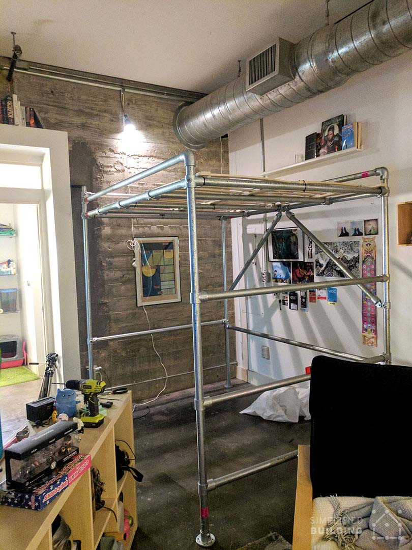 DIY Loft Bed For Adults
 DIY Full Size Loft Bed for Adults with Plans to Build