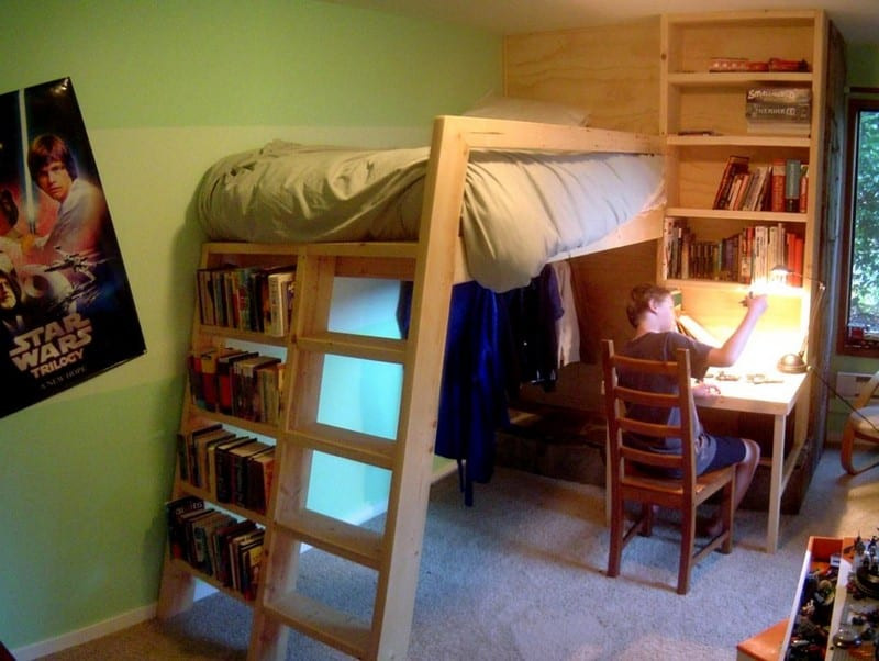 DIY Loft Bed For Kids
 DIY Loft Bed