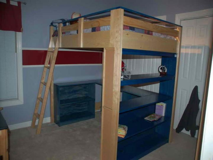 DIY Loft Beds For Adults
 17 Desk Bed for Adults Designs Made for Workaholic