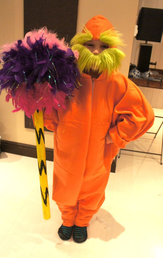 DIY Lorax Costume
 The Lorax costume made from IKEA various products