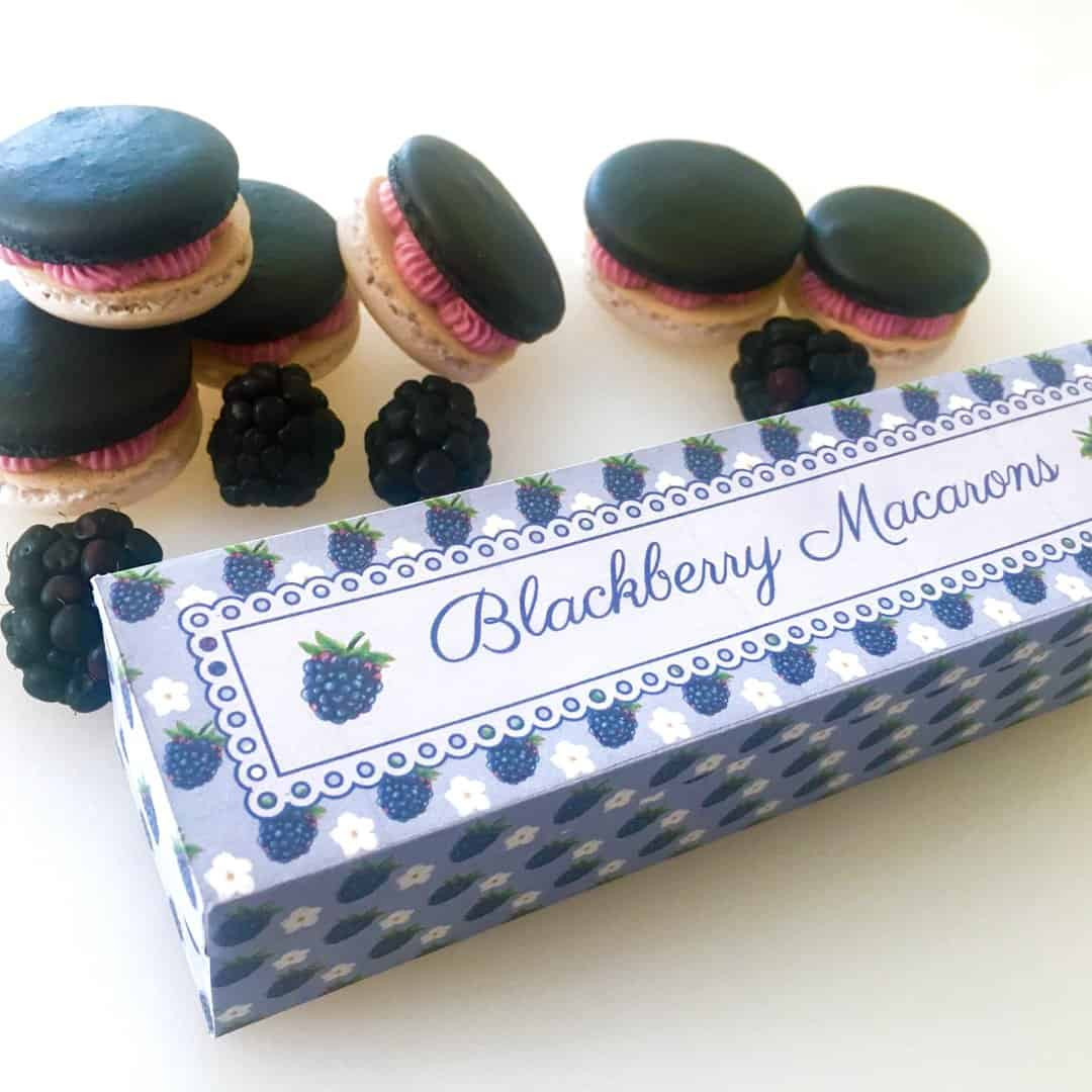 DIY Macaron Box
 DIY Macaron Gift Box Printable