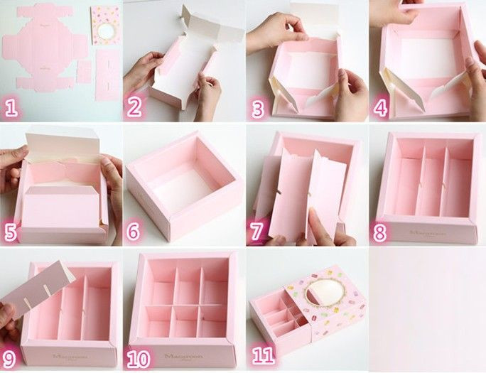 DIY Macaron Box
 diy macaron box Recherche Google