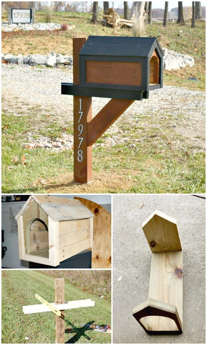 DIY Mailbox Plans
 DIY Cool Mailbox From A Pallet For Under $13 20 Top DIY