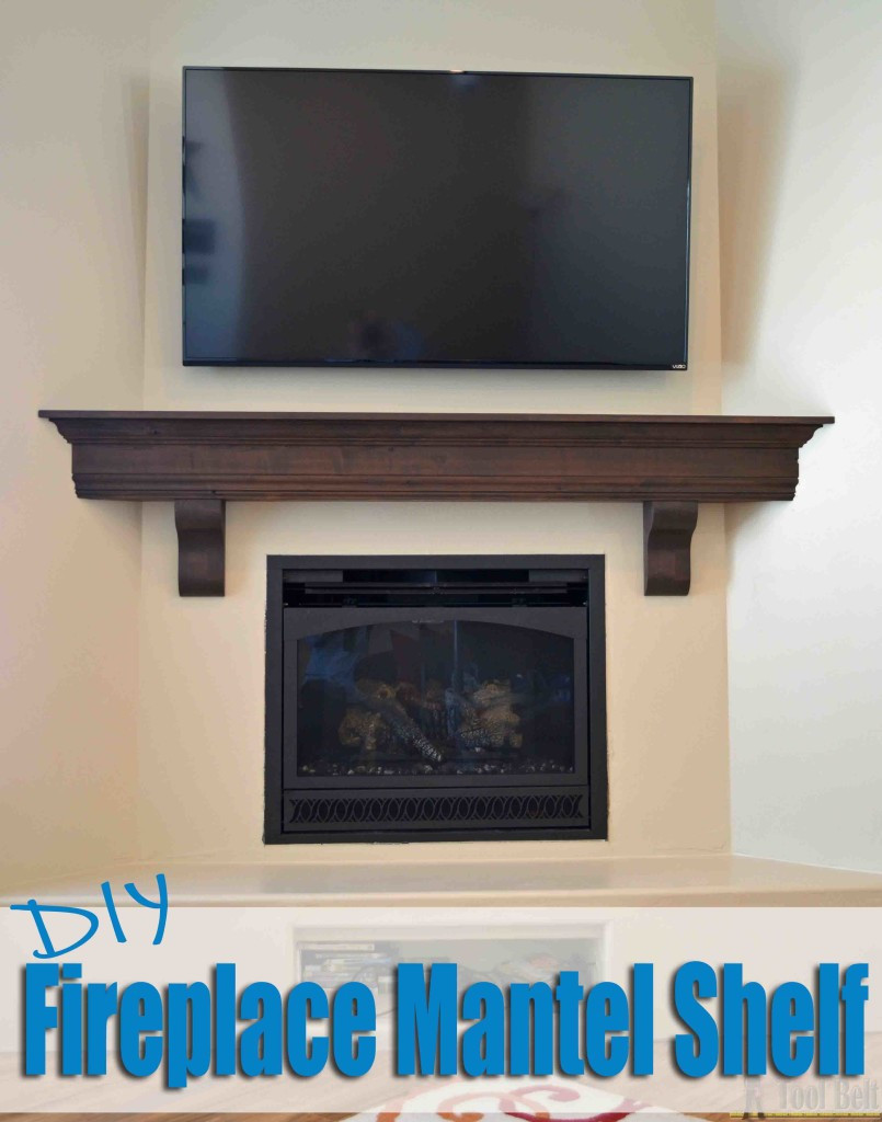 DIY Mantel Plans
 DIY Fireplace Mantel Shelf Her Tool Belt