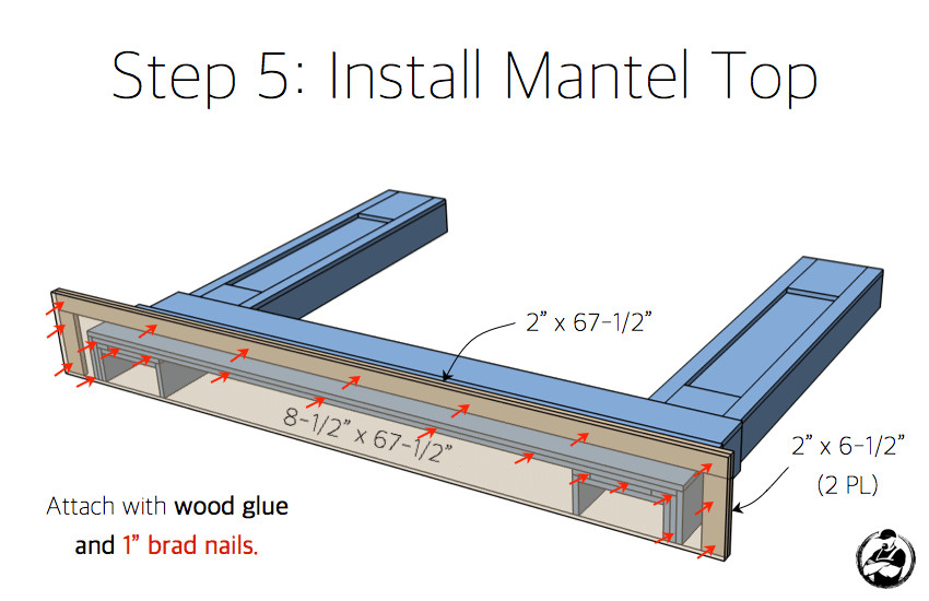 DIY Mantel Plans
 Faux Fireplace Mantel Surround Rogue Engineer