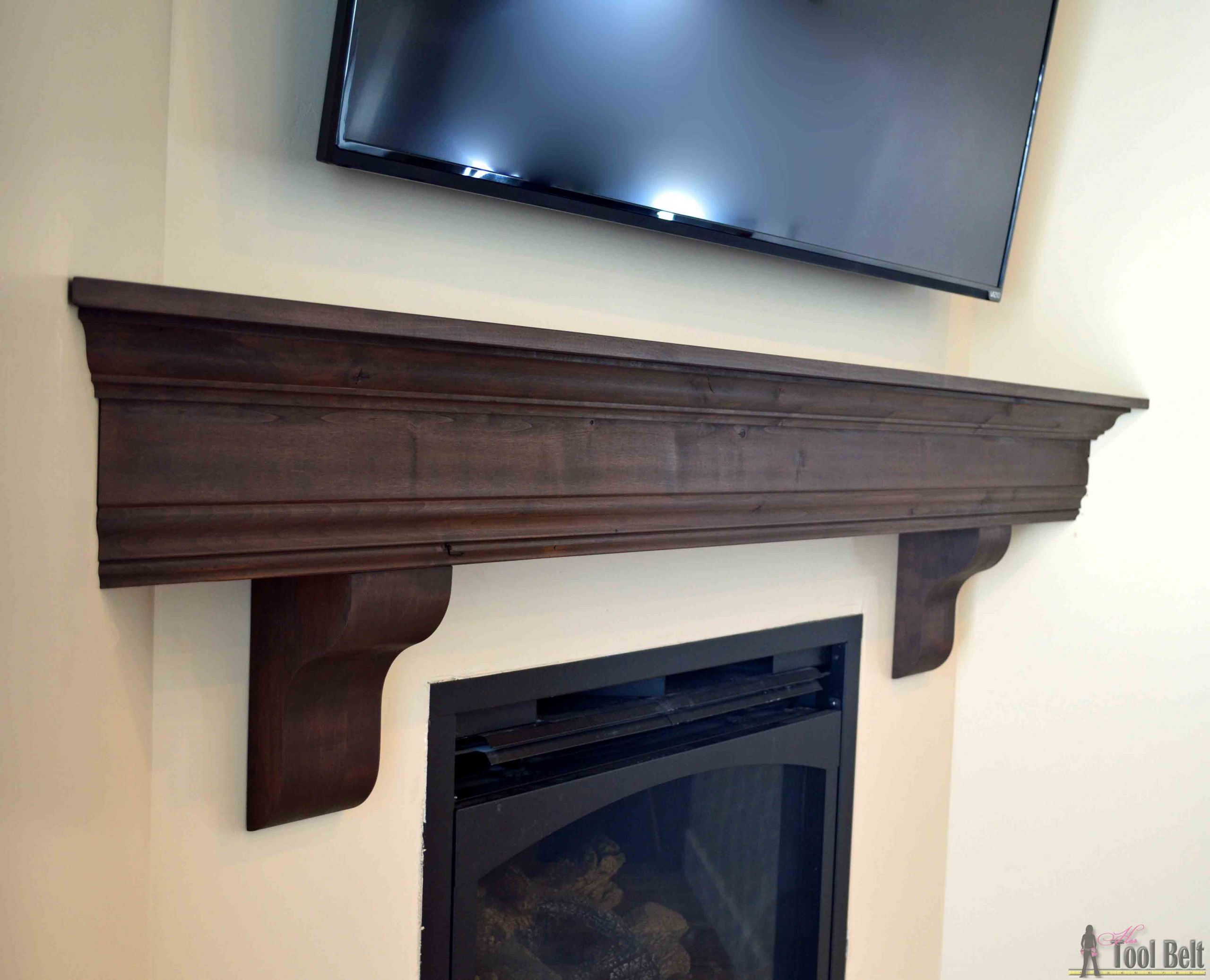 DIY Mantel Plans
 DIY Fireplace Mantel Shelf Her Tool Belt