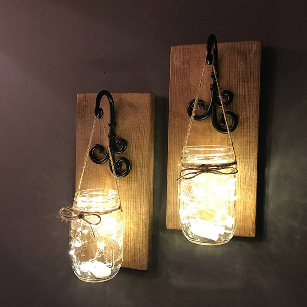 DIY Mason Jar Outdoor Lights
 LED Waterproof Solar Mason Jar Lid DIY Fairy String Light