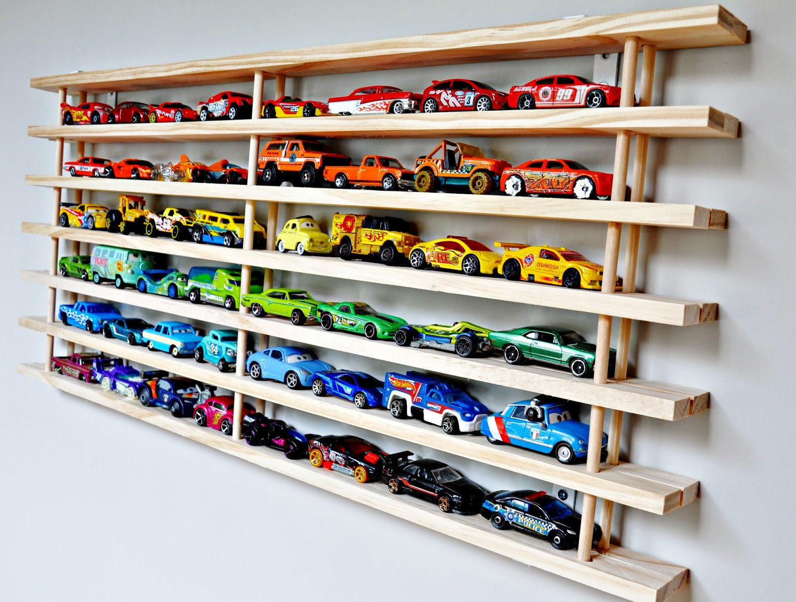 DIY Matchbox Car Storage
 12 Clever Storage Solutions for Your Kid s Room