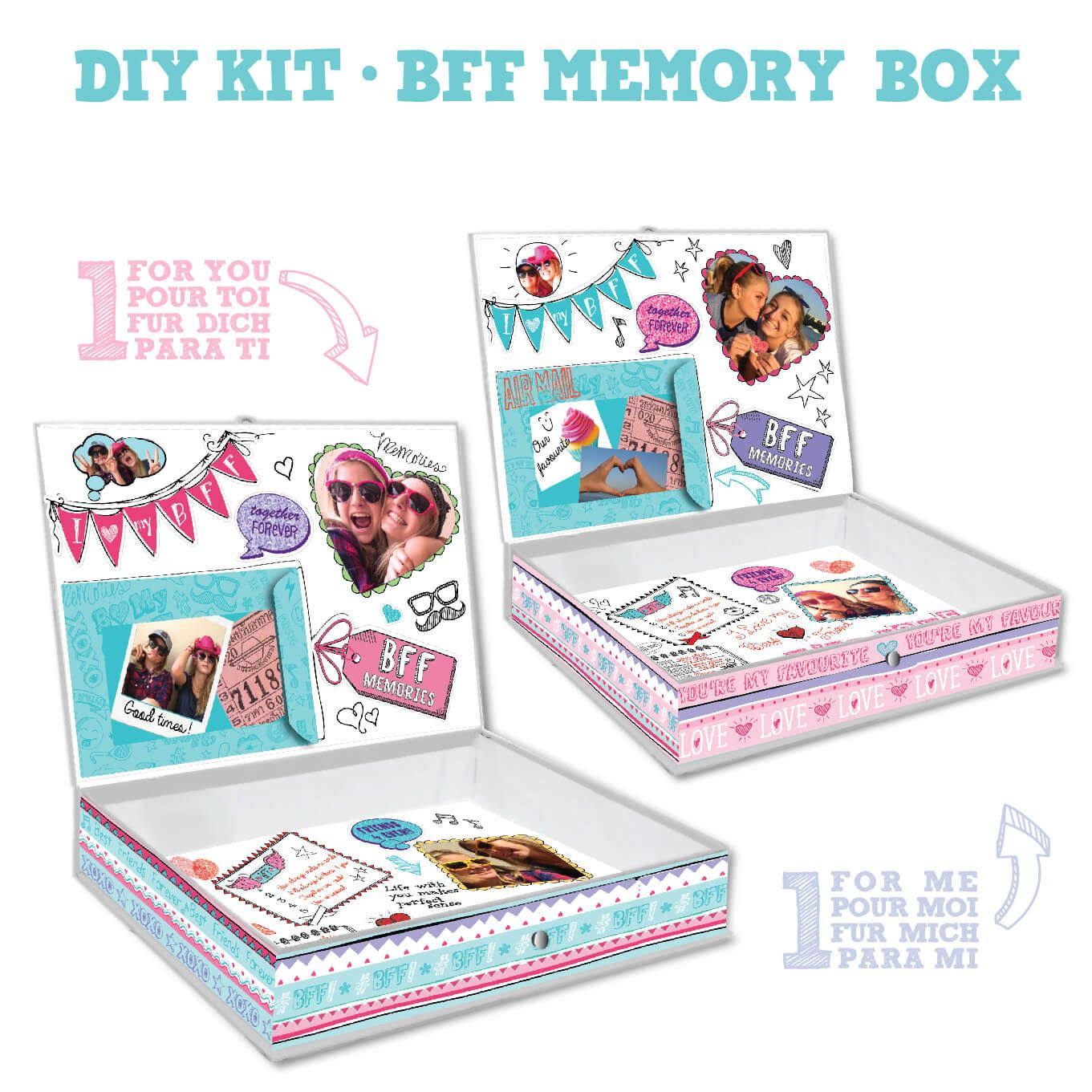DIY Memory Box
 BmyBFF DIY Kits Memory Box