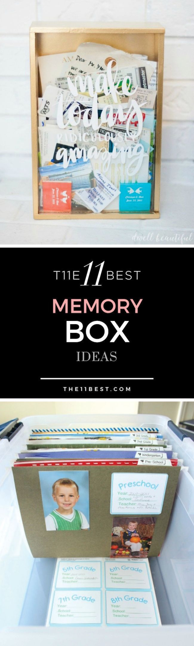 DIY Memory Boxes
 The 11 Best DIY Memory Box Ideas