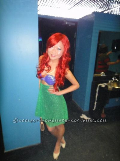 DIY Mermaid Costume College
 My Homemade Little Mermaid Costume в€" Under $25 For