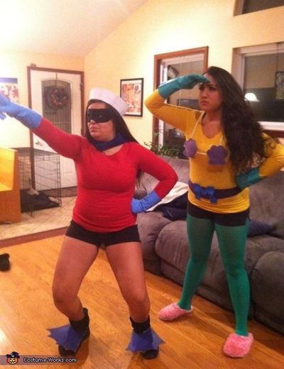 DIY Mermaid Costume College
 Mermaid Man and Barnacle Boy DIY Halloween Costumes I