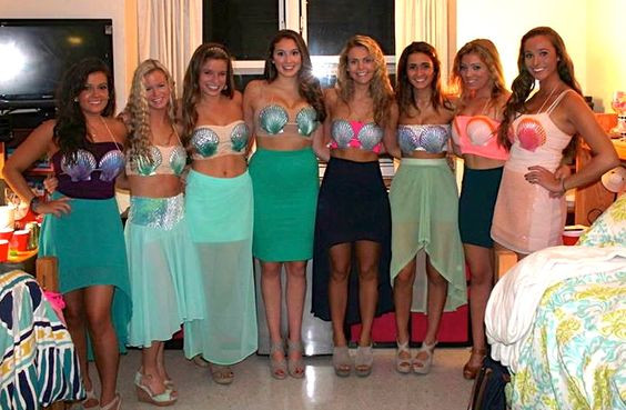 DIY Mermaid Costume College
 Top 15 Halloween Costumes That You Saw This Halloweekend