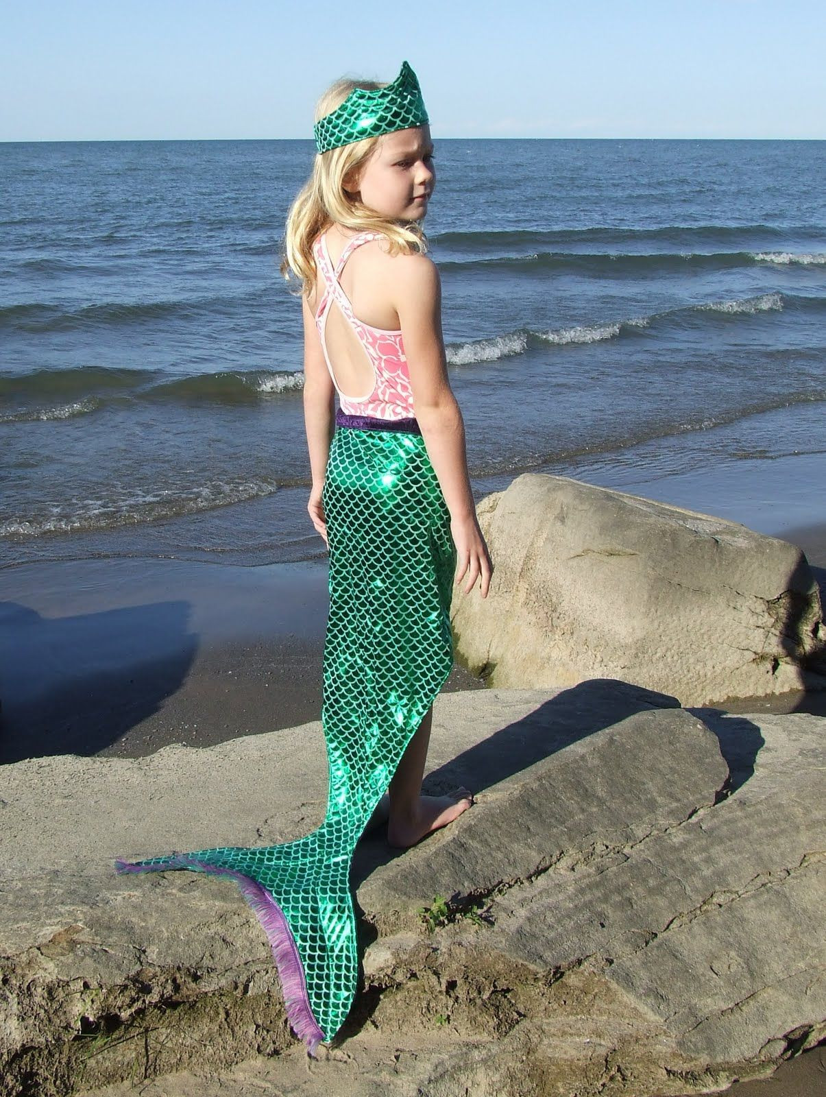 DIY Mermaid Costume College
 mermaid tail costume