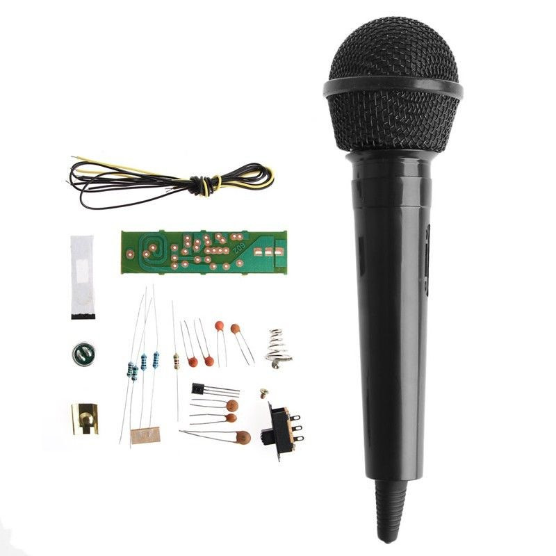 DIY Microphone Kit
 FM Frequency Modulation Wireless Microphone Suite