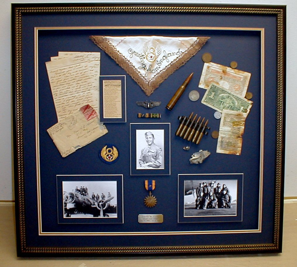 DIY Military Shadow Box
 Shadow boxes