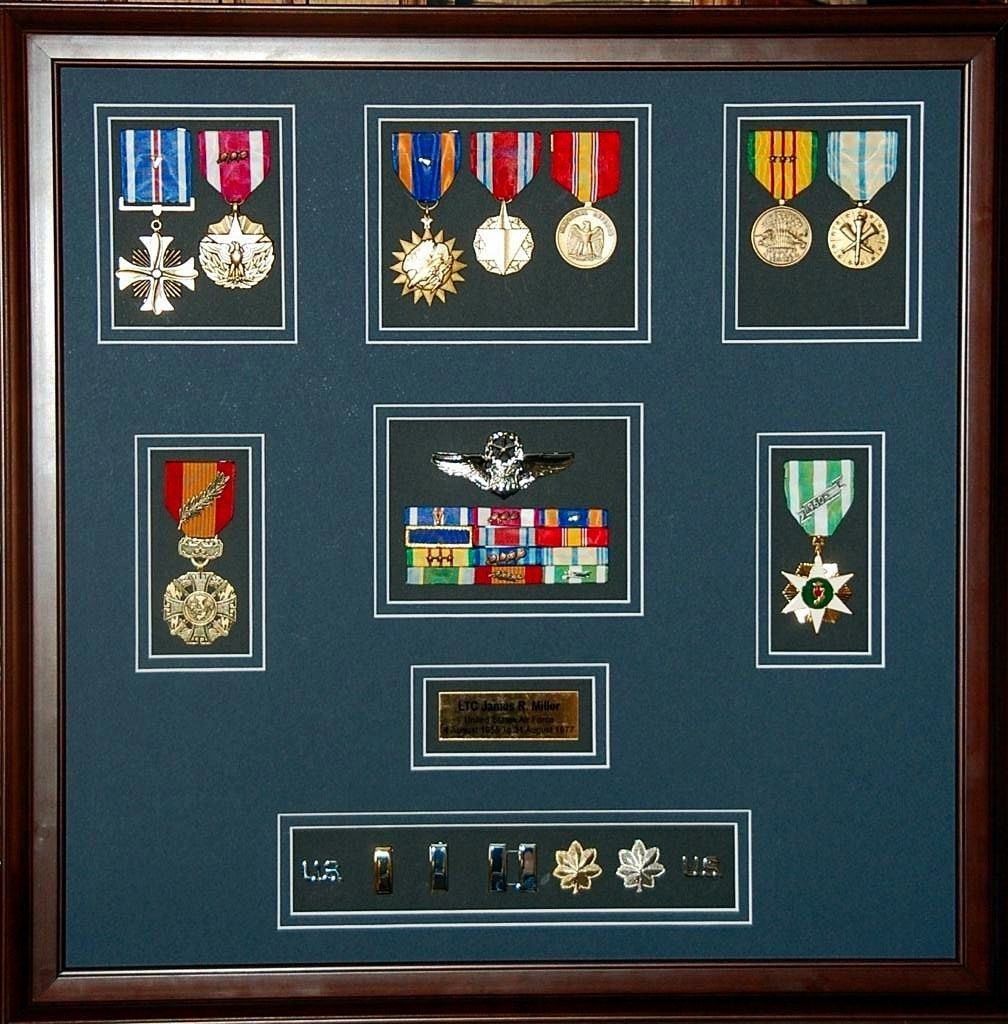 DIY Military Shadow Box
 Air Force Shadow Box