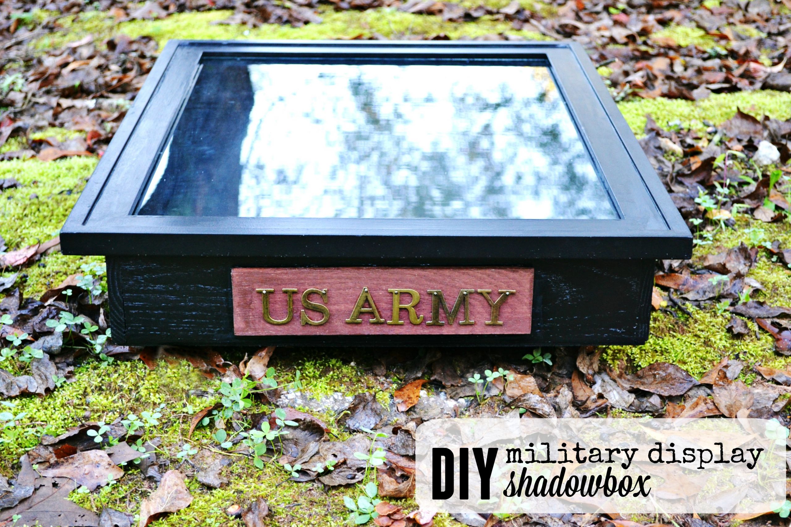 DIY Military Shadow Box
 DIY Military Display Shadowbox At The Picket Fence