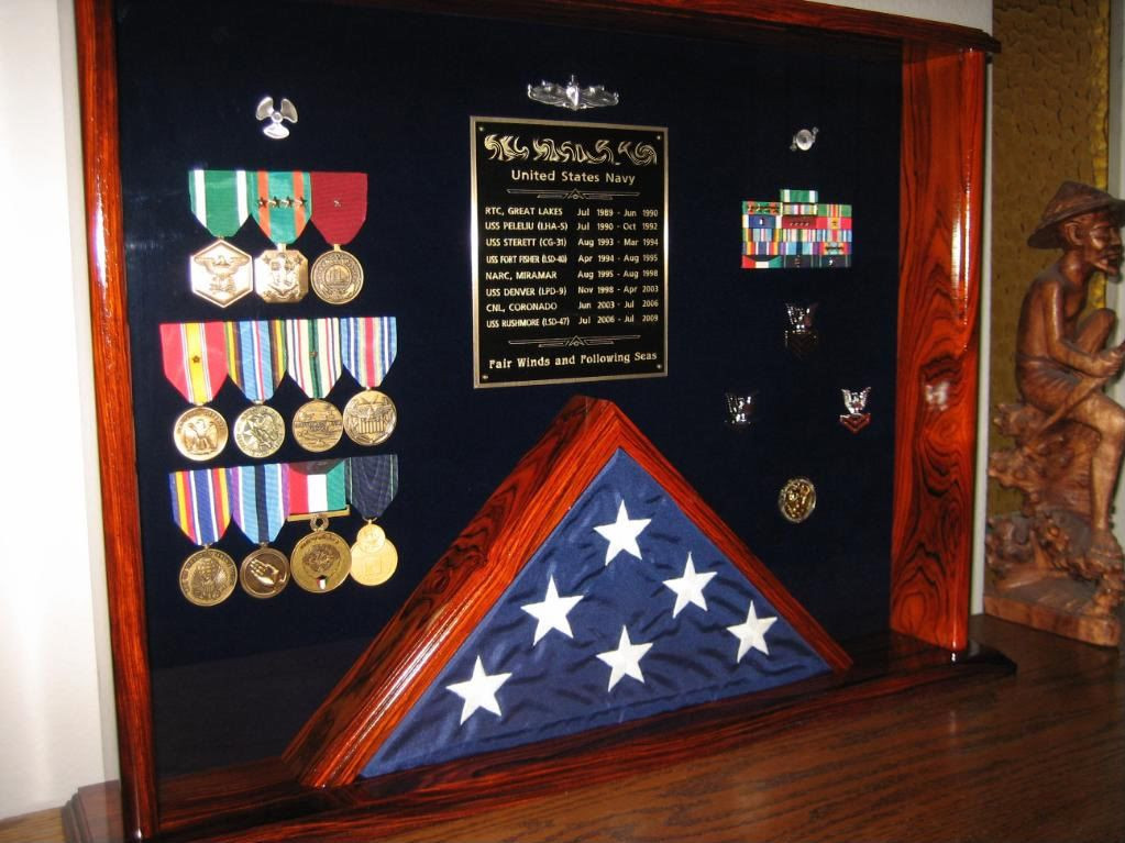 DIY Military Shadow Box
 marines shadow box