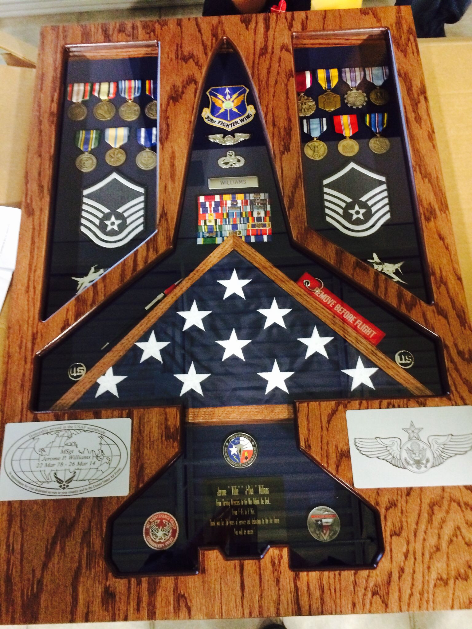 DIY Military Shadow Box
 military army shadow box ideas