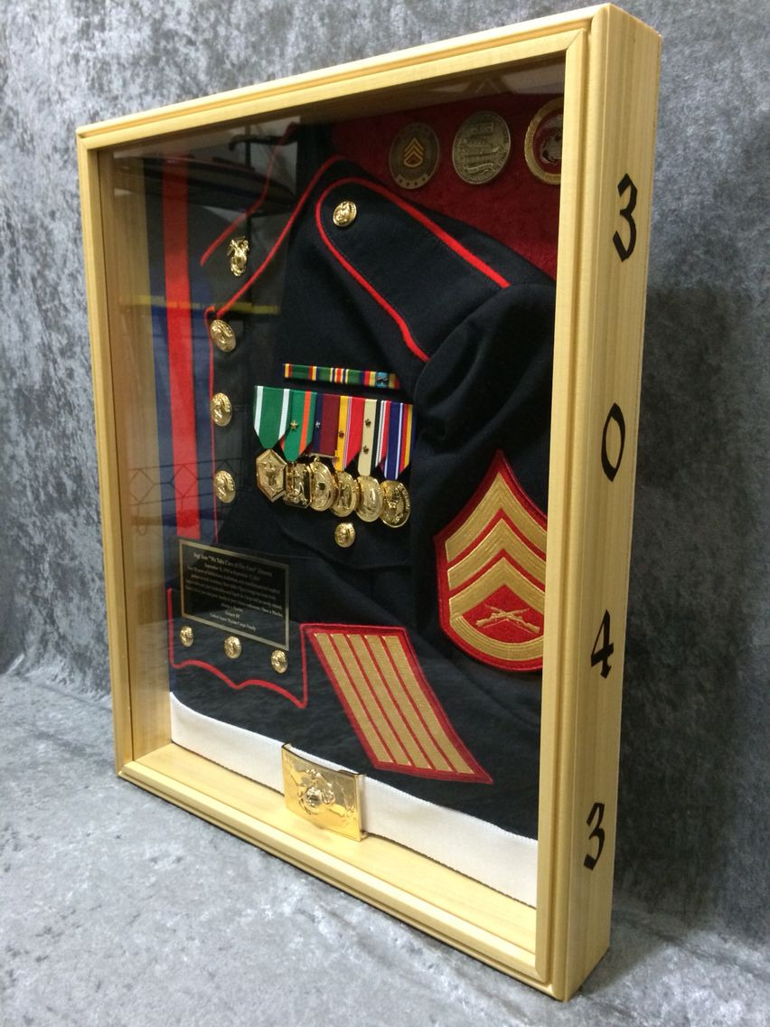 DIY Military Shadow Box
 Military Shadow Box Ideas