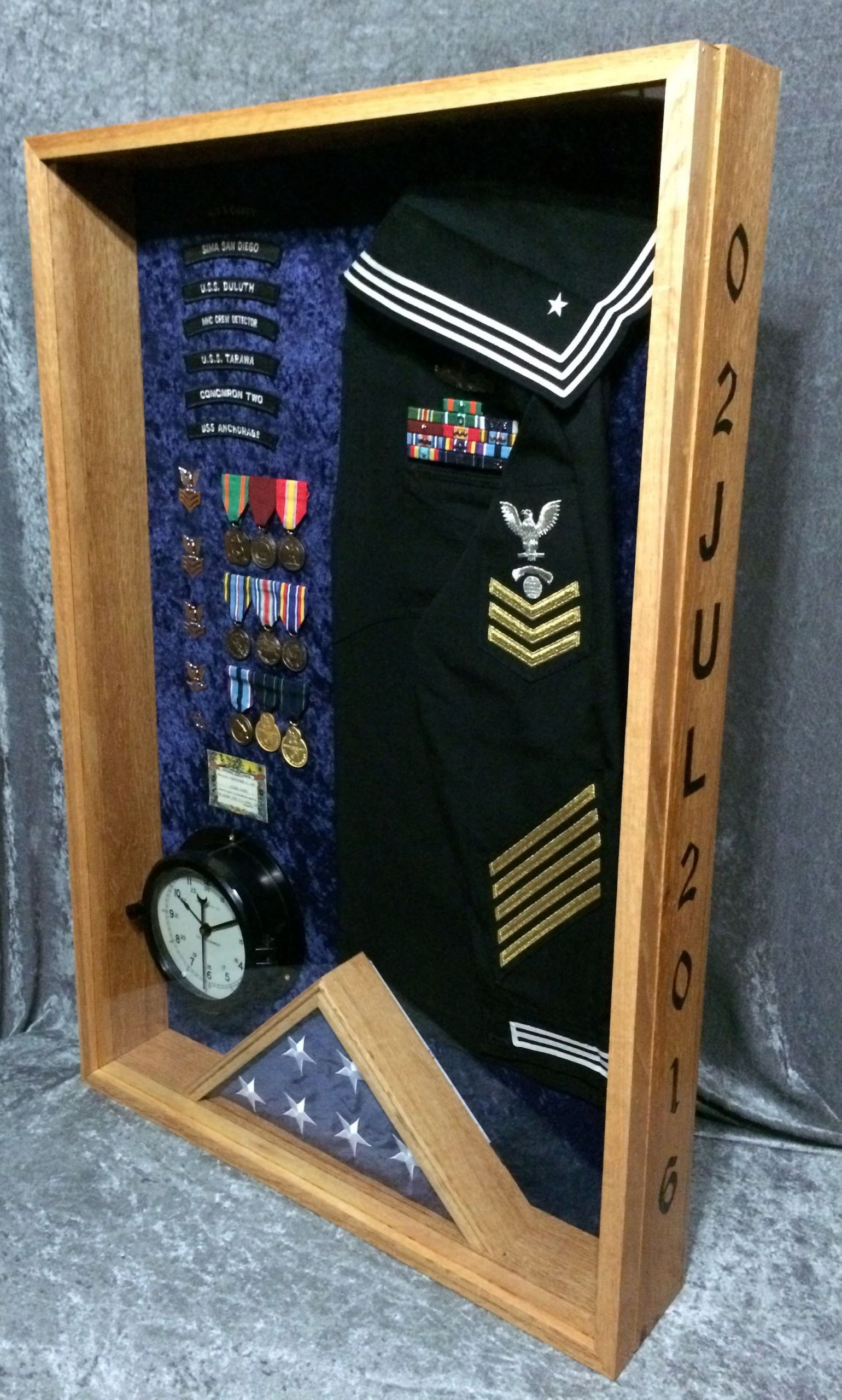 DIY Military Shadow Box
 US NAVY shadow box Questions on design or price contact