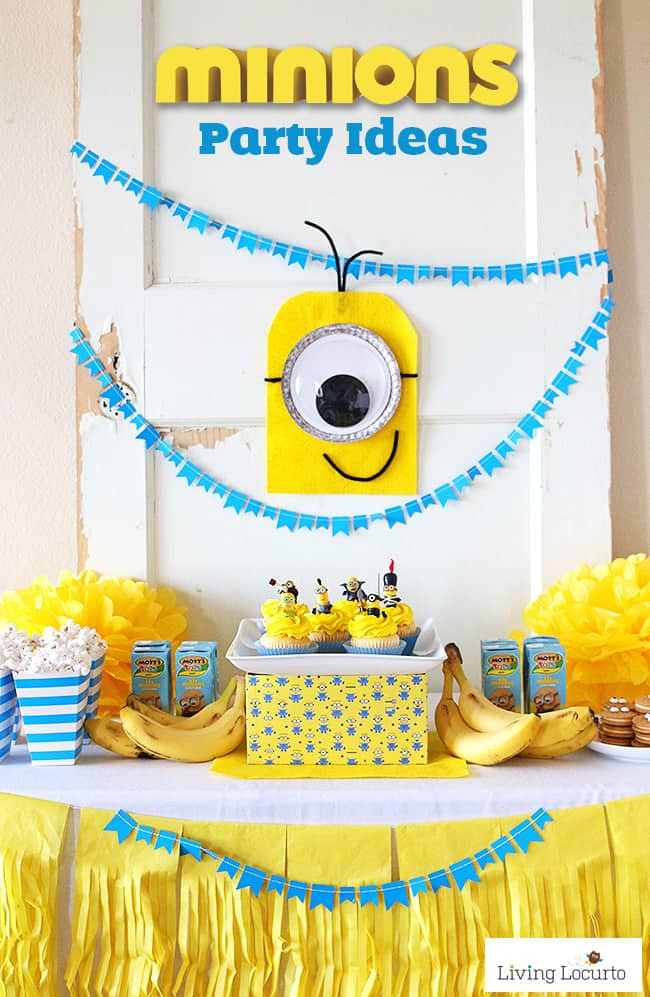 Diy Minion Birthday Party Ideas
 Simple and Cute Minions Party Ideas DIY ideas for a