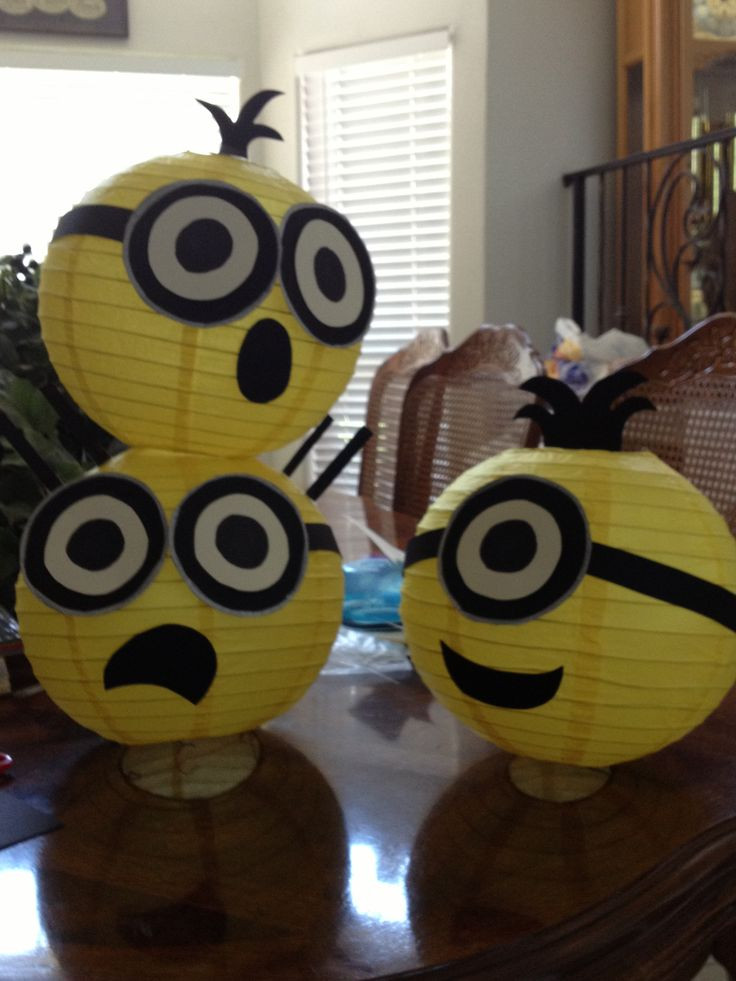 DIY Minion Decorations
 Fun DIY projects for decorating with minions
