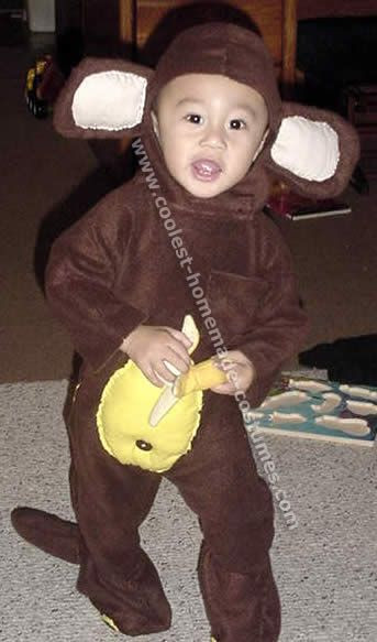 DIY Monkey Costume
 Coolest Homemade Monkey Costumes Gallery and How